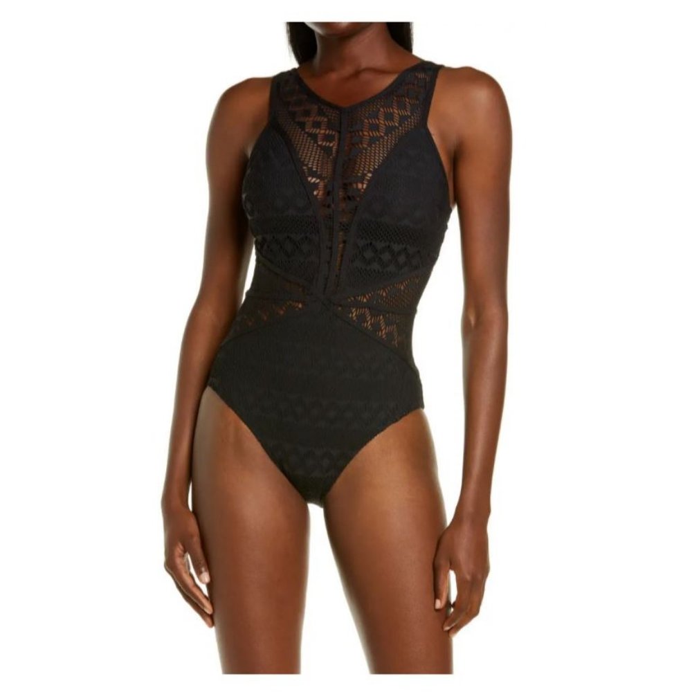 NWOT Becca Colorplay Savannah Maillot One-Piece Swimsuit 711517